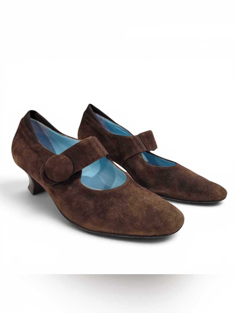 Thierry Rabotin Suede Pump Heels Size 38